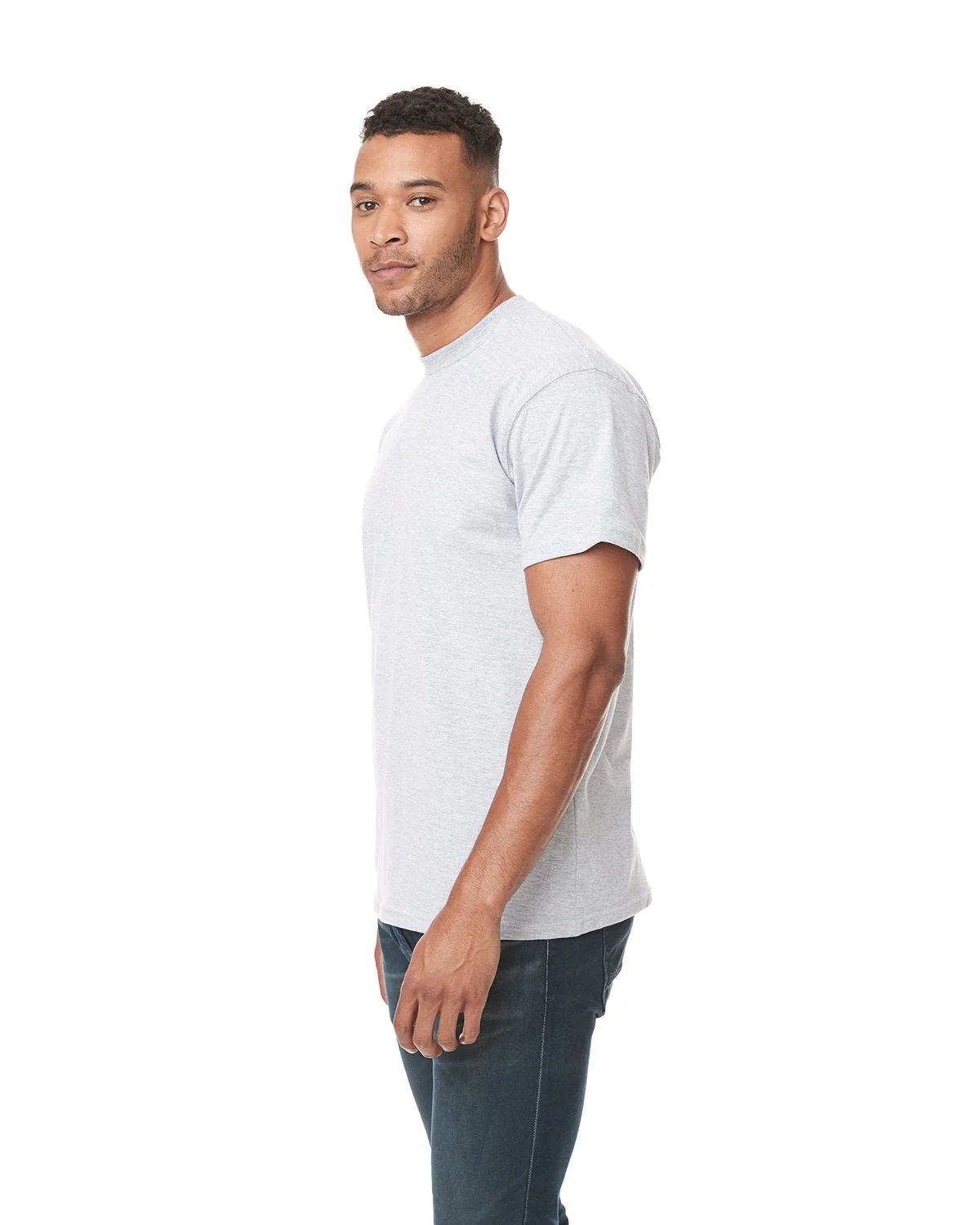 3600-Next Level Apparel-HEATHER GRAY - Cheap-Us