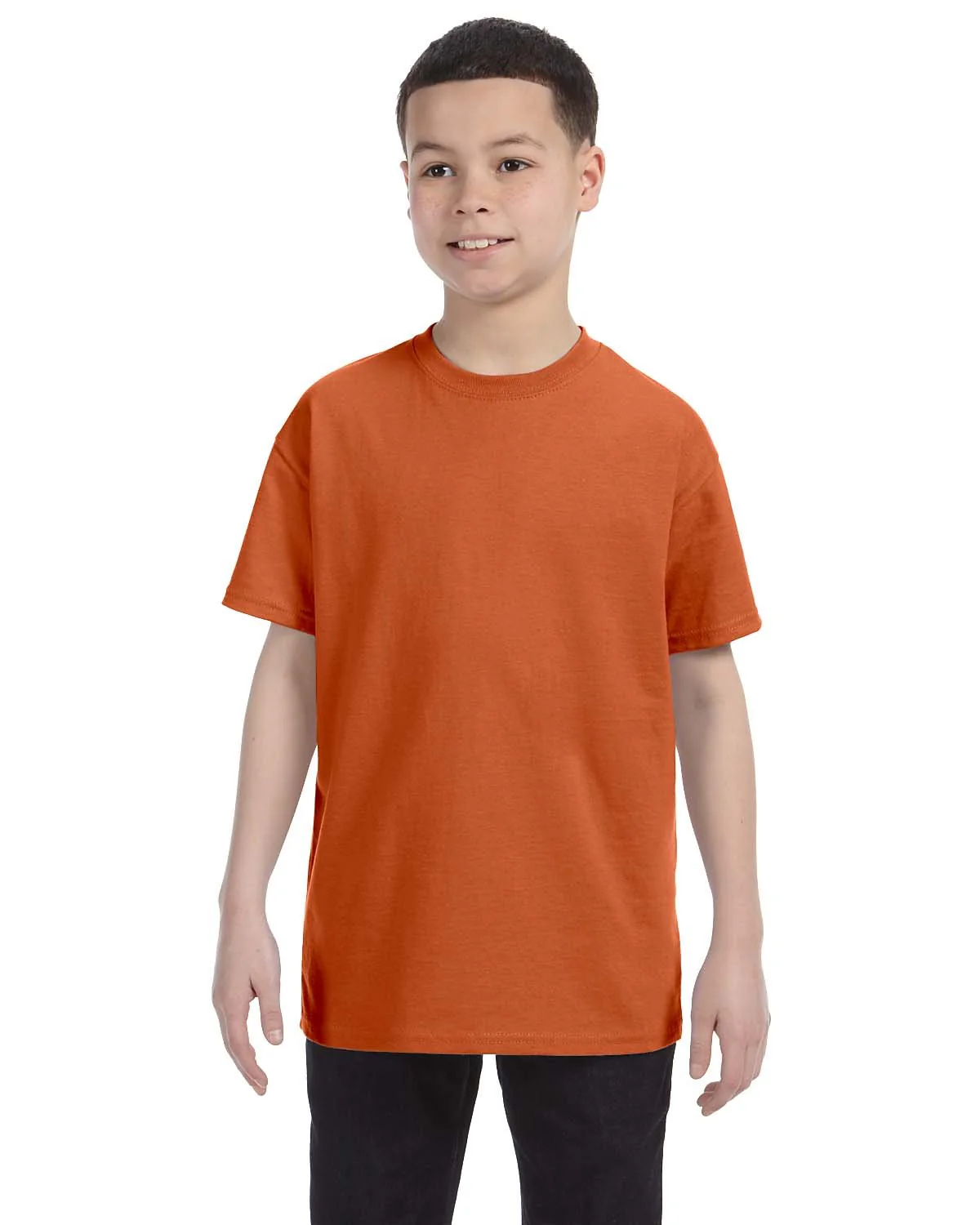 G500B-Gildan-T ORANGE - Cheap-Us