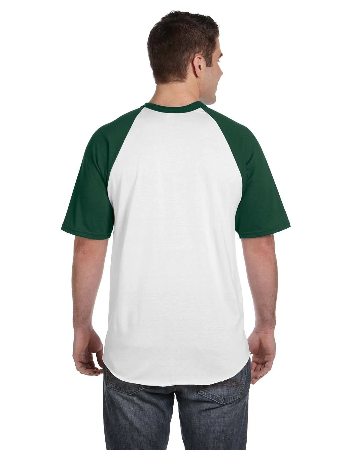 423-Augusta Sportswear-WHITE/ DRK GREEN - Cheap-Us