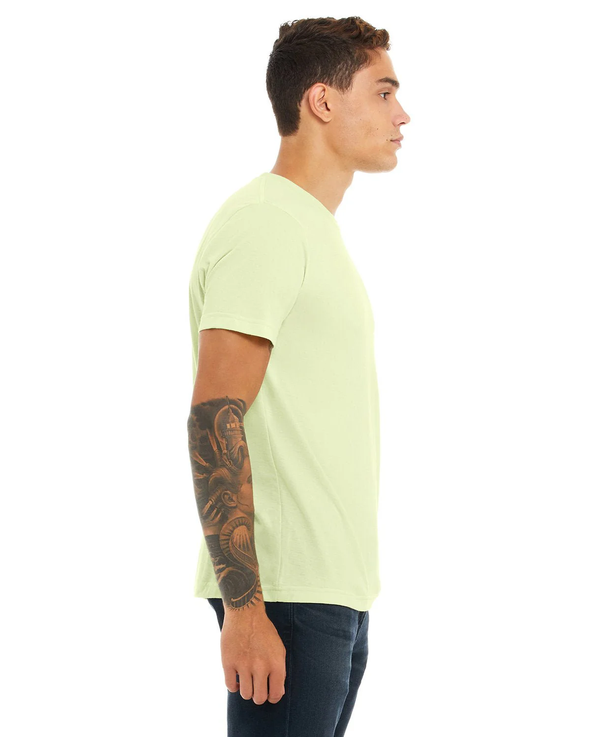 3413C-Bella + Canvas-SPRNG GRN TRBLND - Cheap-Us