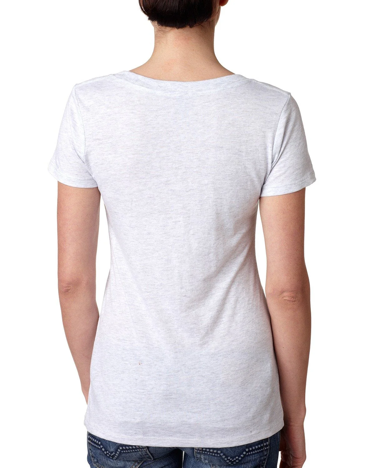 6740-Next Level Apparel-HEATHER WHITE - Cheap-Us