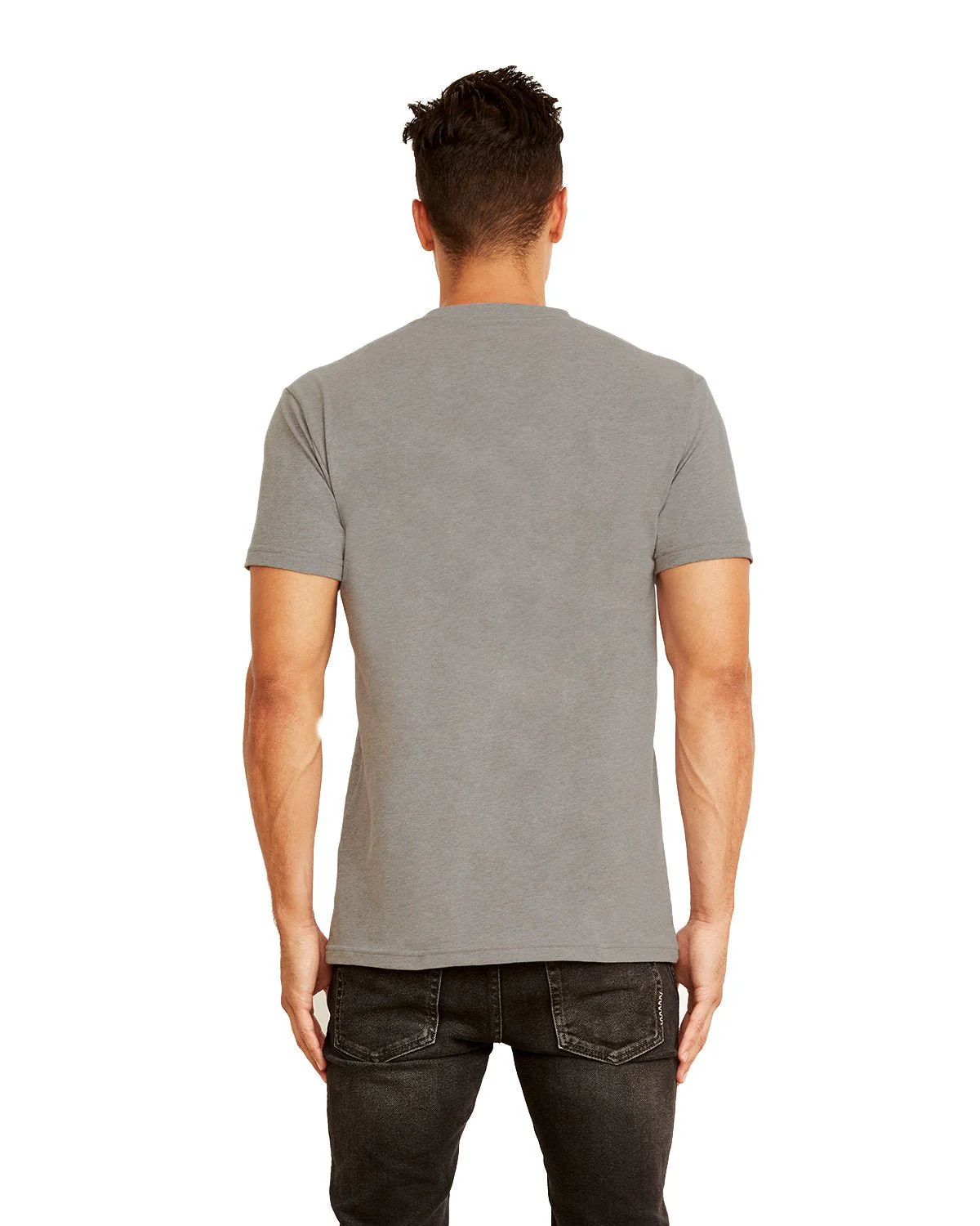6410-Next Level Apparel-DK HEATHER GRAY - Cheap-Us