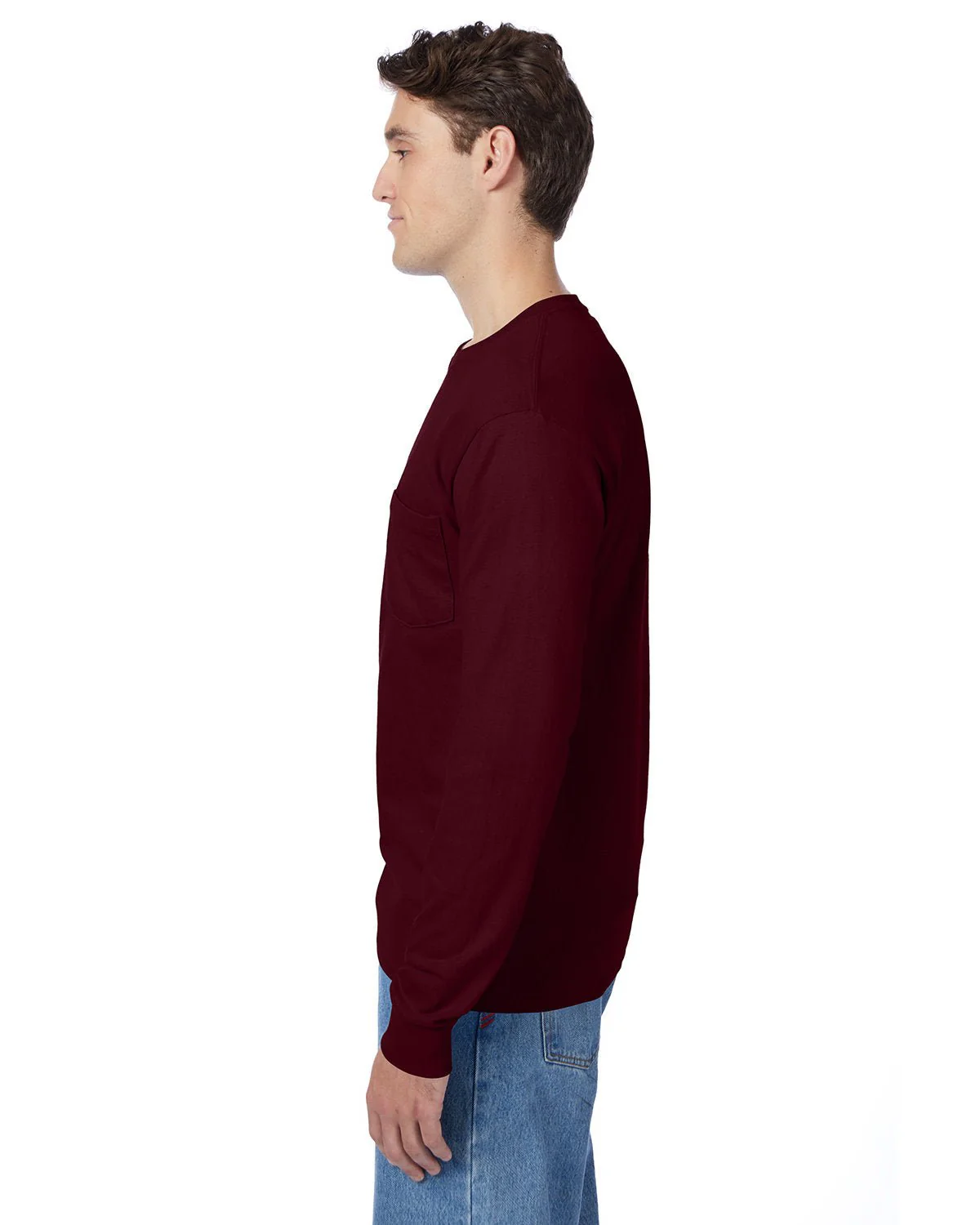 5596-Hanes-MAROON - Cheap-Us