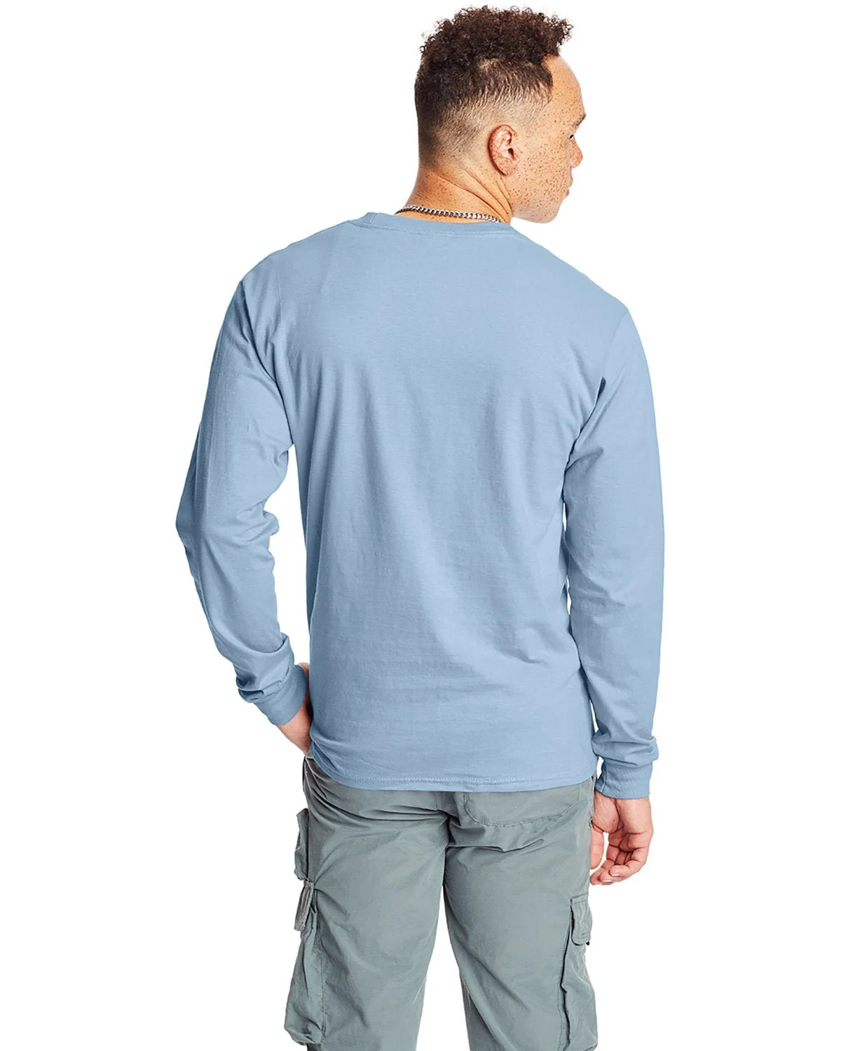 5186-Hanes-LIGHT BLUE - Cheap-Us