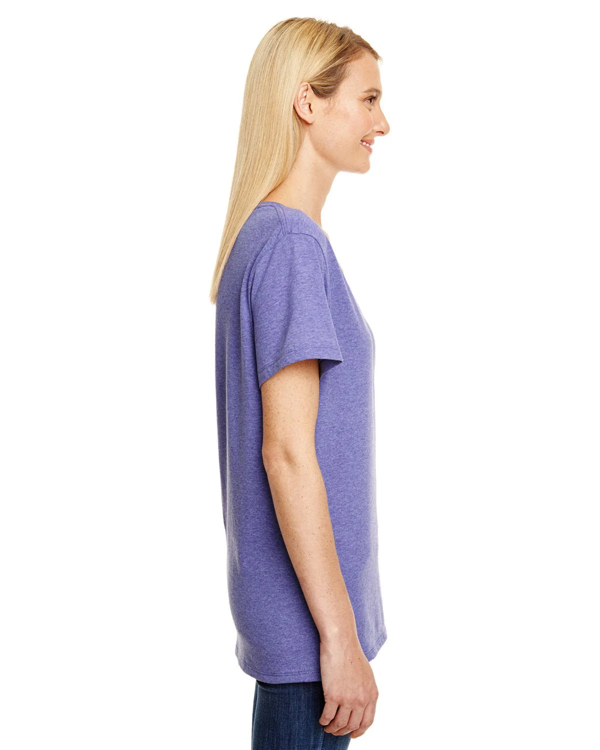 42VT-Hanes-GRAPE TRIBLEND - Cheap-Us