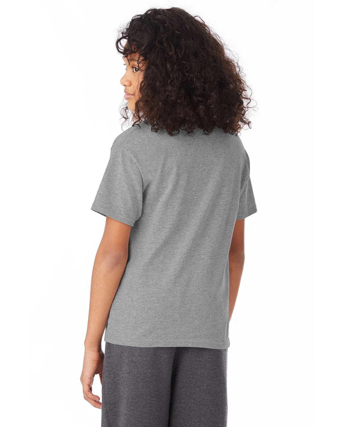 5370-Hanes-OXFORD GRAY - Cheap-Us