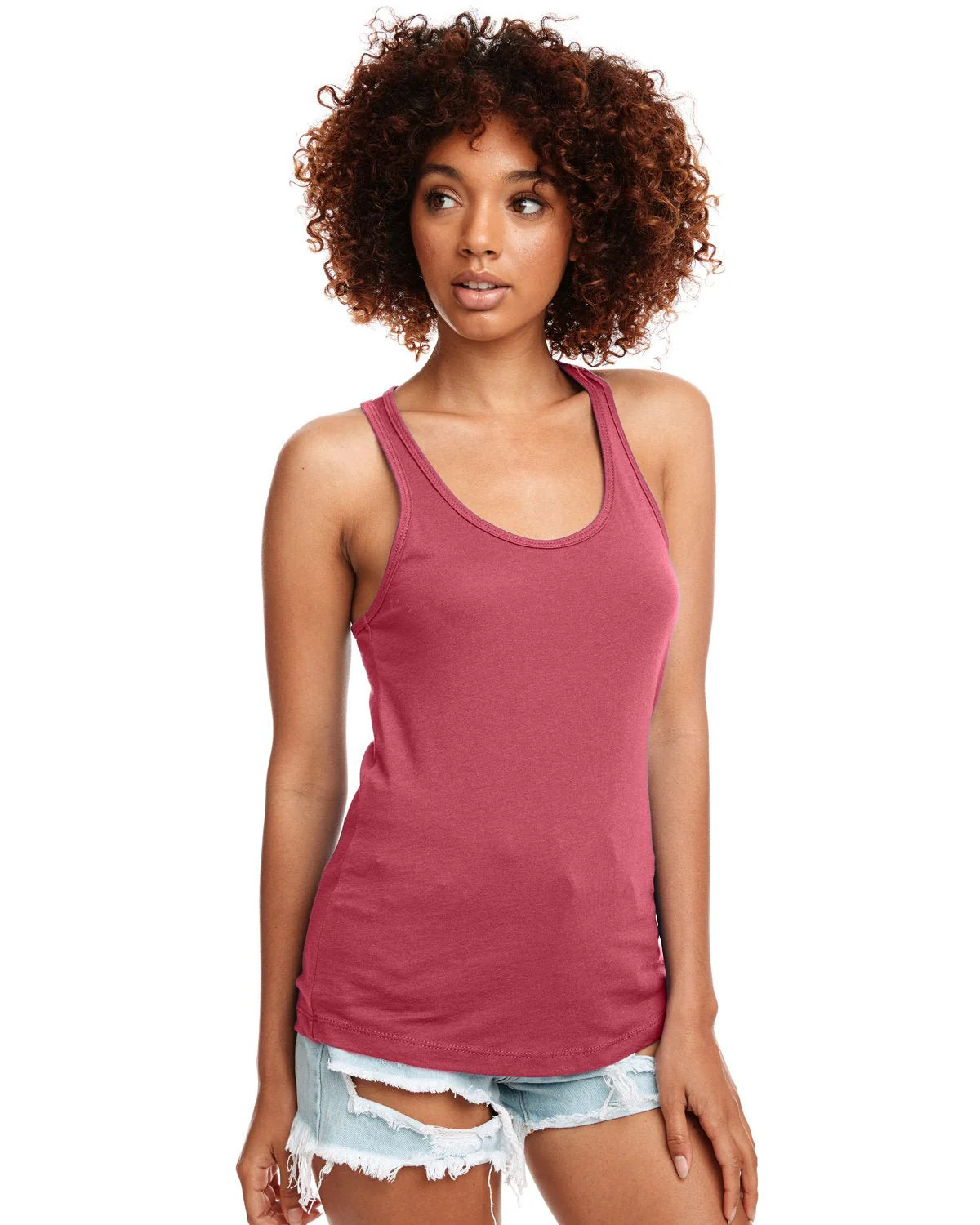 N1533-Next Level Apparel-HOT PINK - Cheap-Us