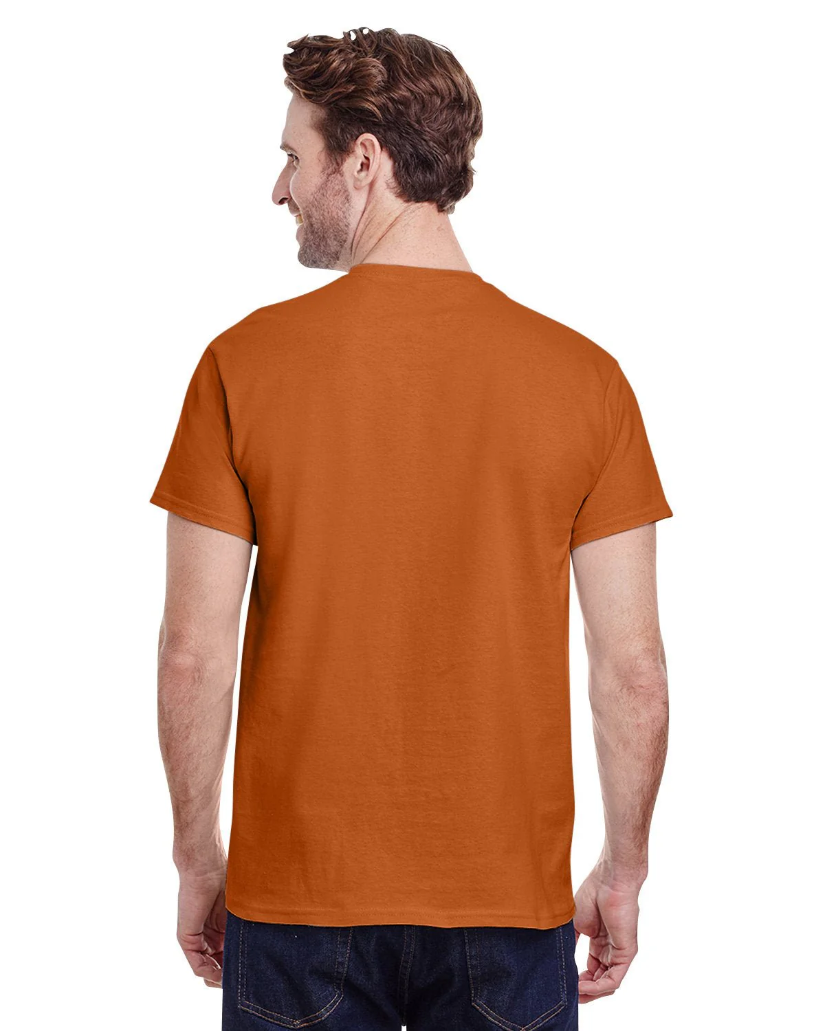 G500-Gildan-T ORANGE - Cheap-Us