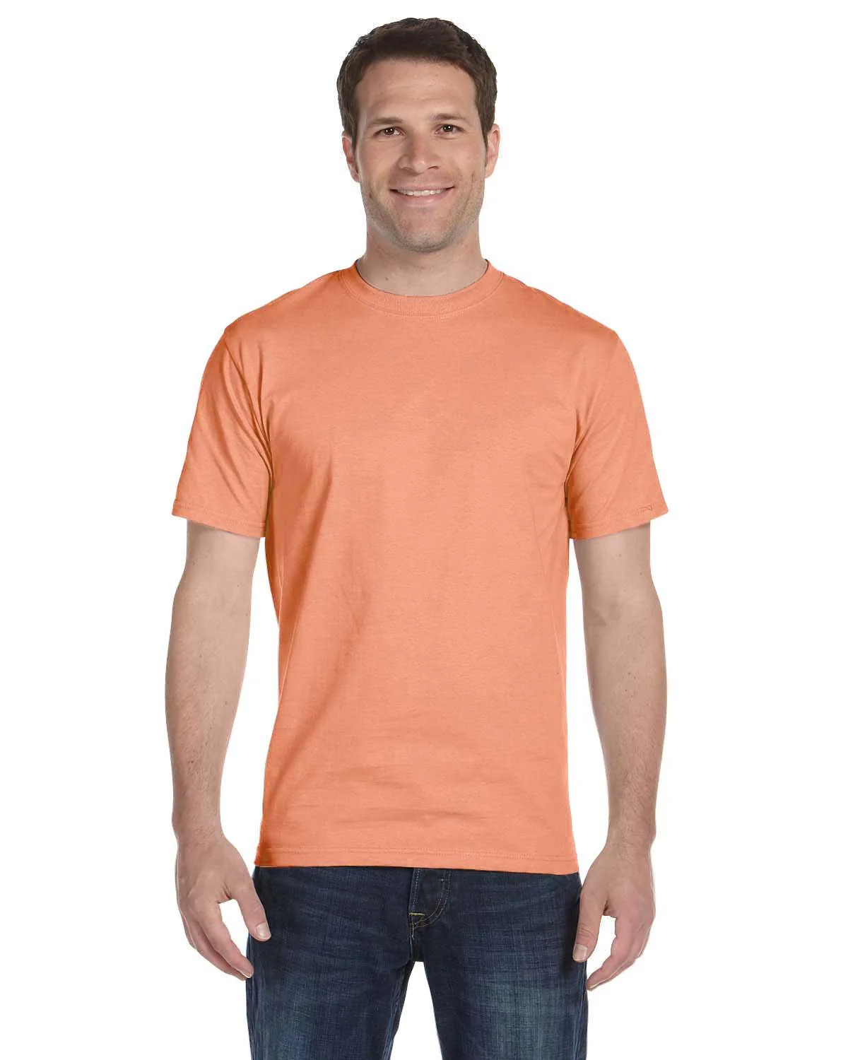 5180-Hanes-CANDY ORANGE - Cheap-Us