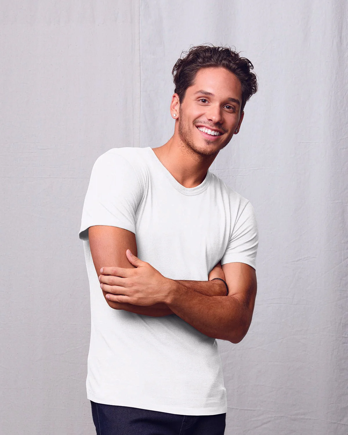 MO100-Hanes-SOLID WHITE TRBL - Cheap-Us