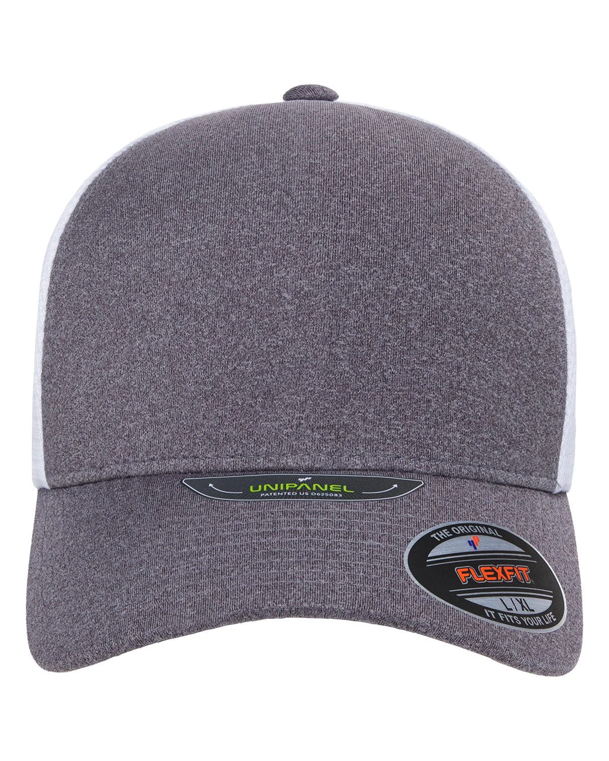 5511UP-Flexfit-MLNG HTHR GR/ WH - Cheap-Us