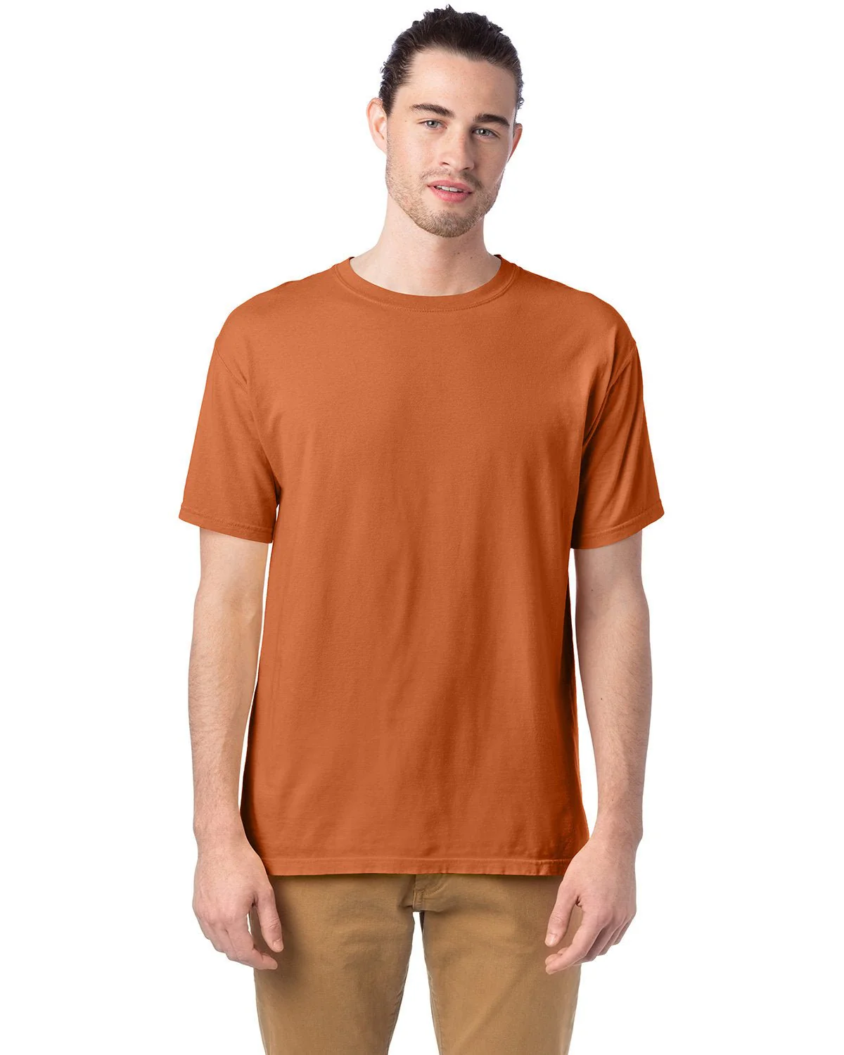 GDH100-ComfortWash by Hanes-TEXAS ORANGE - Cheap-Us