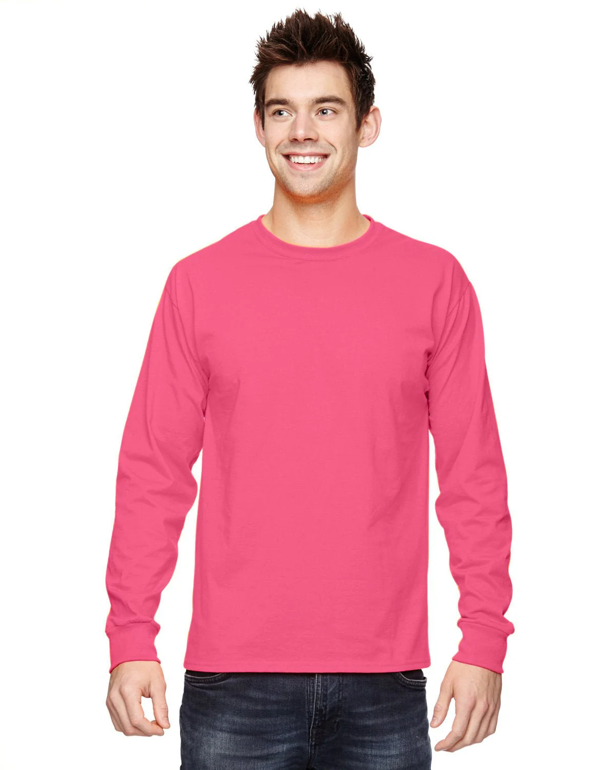 4930-Fruit of the Loom-NEON PINK - Cheap-Us