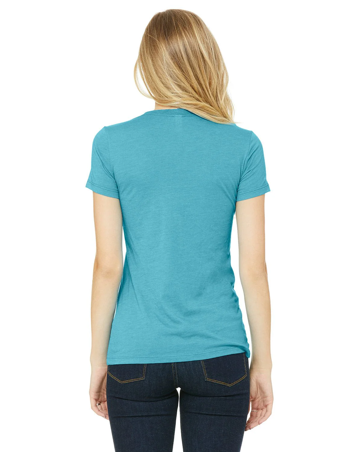 6004-Bella + Canvas-HEATHER AQUA - Cheap-Us