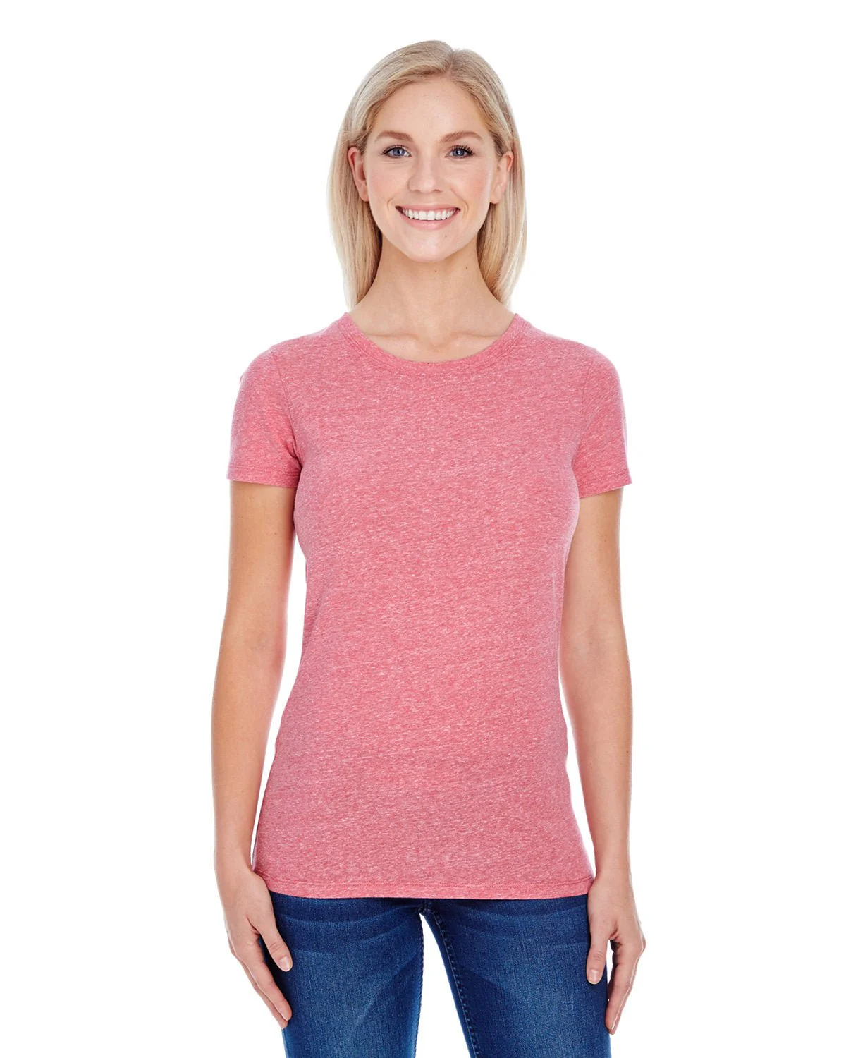 202A-Threadfast Apparel-RED TRIBLEND - Cheap-Us