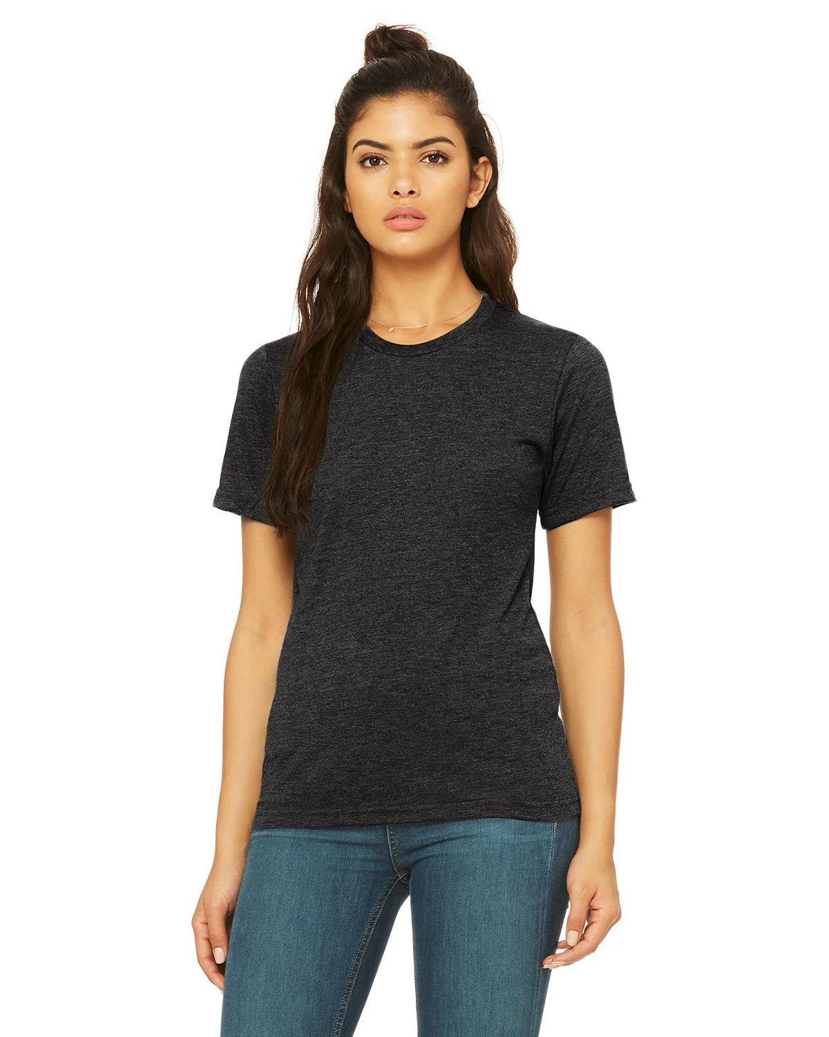 3880C-Bella + Canvas-DARK GRY HEATHER - Cheap-Us