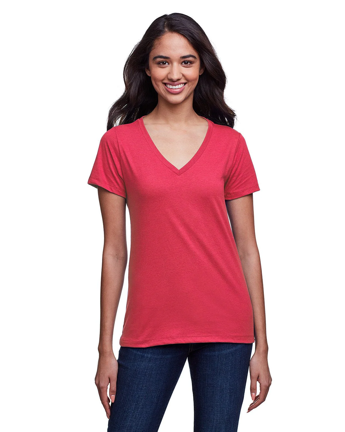 N4240-Next Level Apparel-HEATHER RED - Cheap-Us