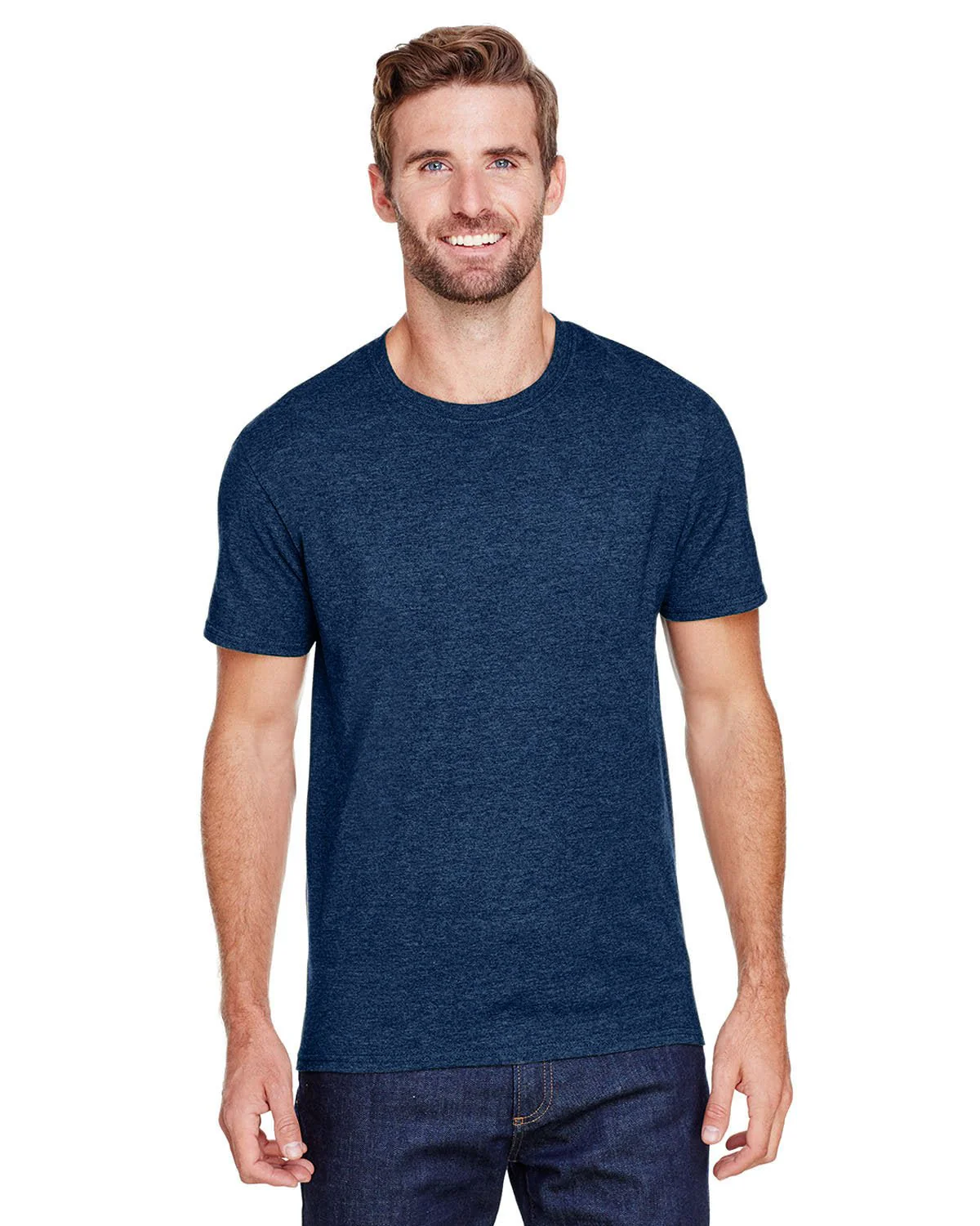 560MR-Jerzees-INDIGO HEATHER - Cheap-Us