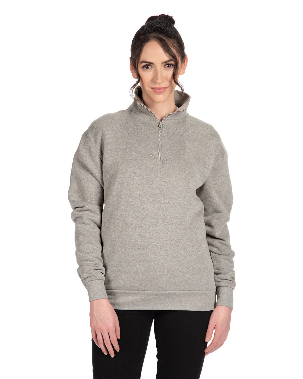 9643-Next Level Apparel-HEATHER GRAY - Cheap-Us