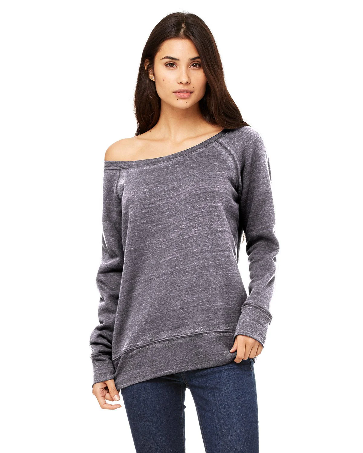 7501-Bella + Canvas-GREY ACID FLEECE - Cheap-Us