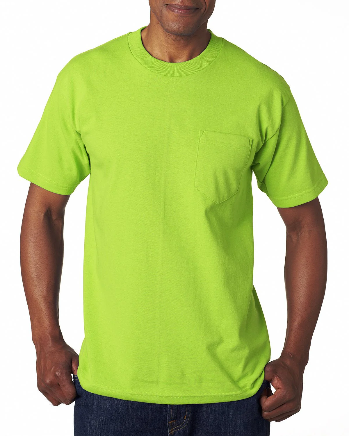 BA7100-Bayside-LIME GREEN - Cheap-Us
