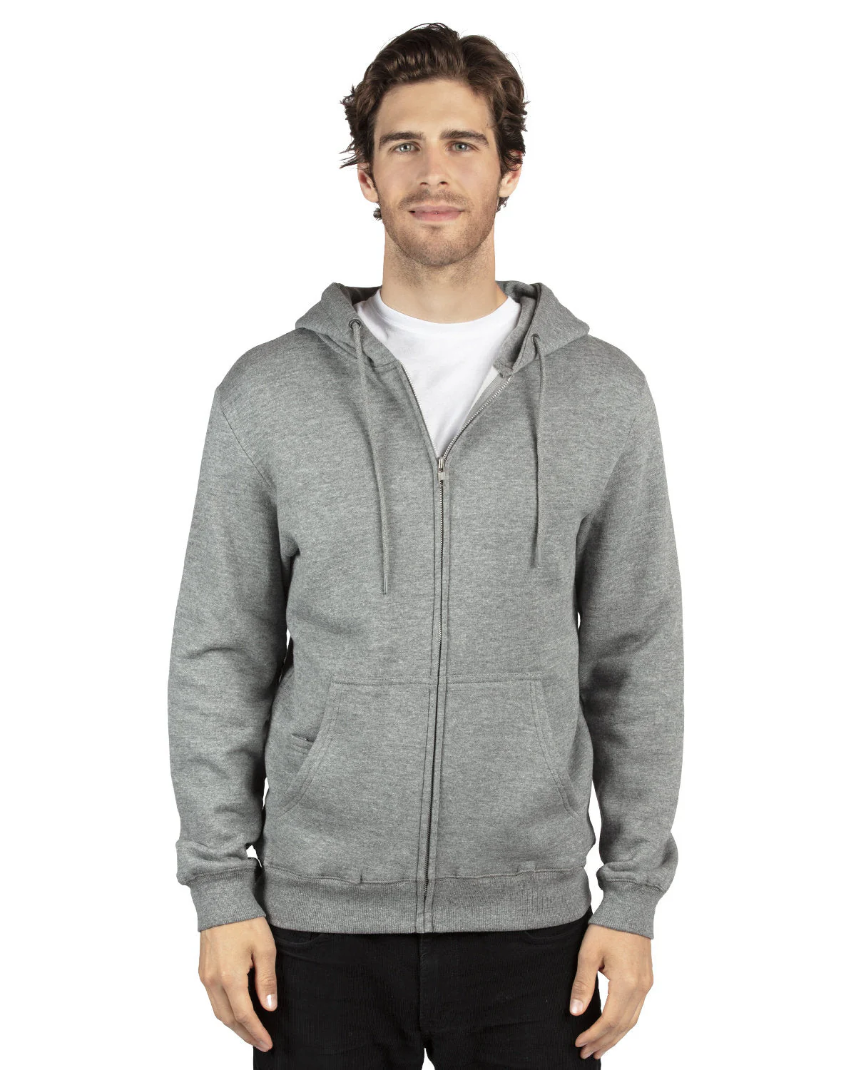 320Z-Threadfast Apparel-HEATHER GREY - Cheap-Us