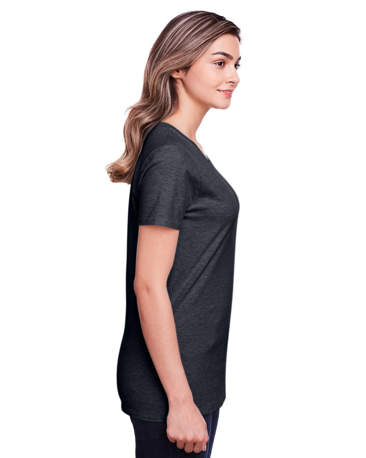 IC47WR-Fruit of the Loom-BLACK INK HEATHR - Cheap-Us