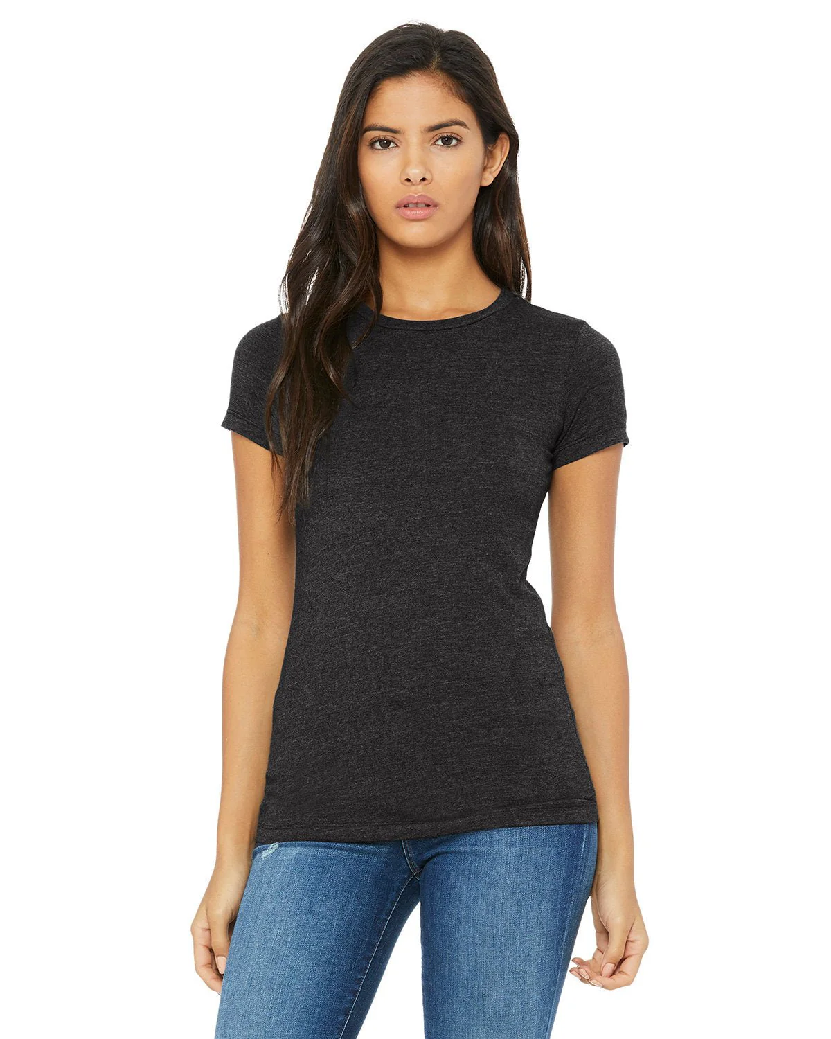 6004-Bella + Canvas-DARK GRY HEATHER - Cheap-Us