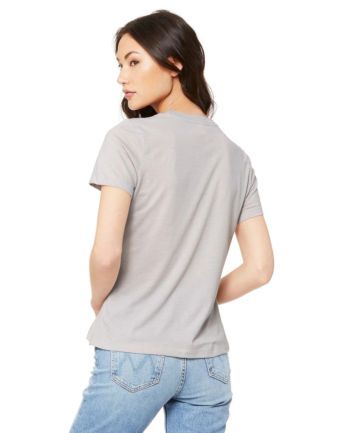 6400CVC-Bella + Canvas-HTHR COOL GREY - Cheap-Us