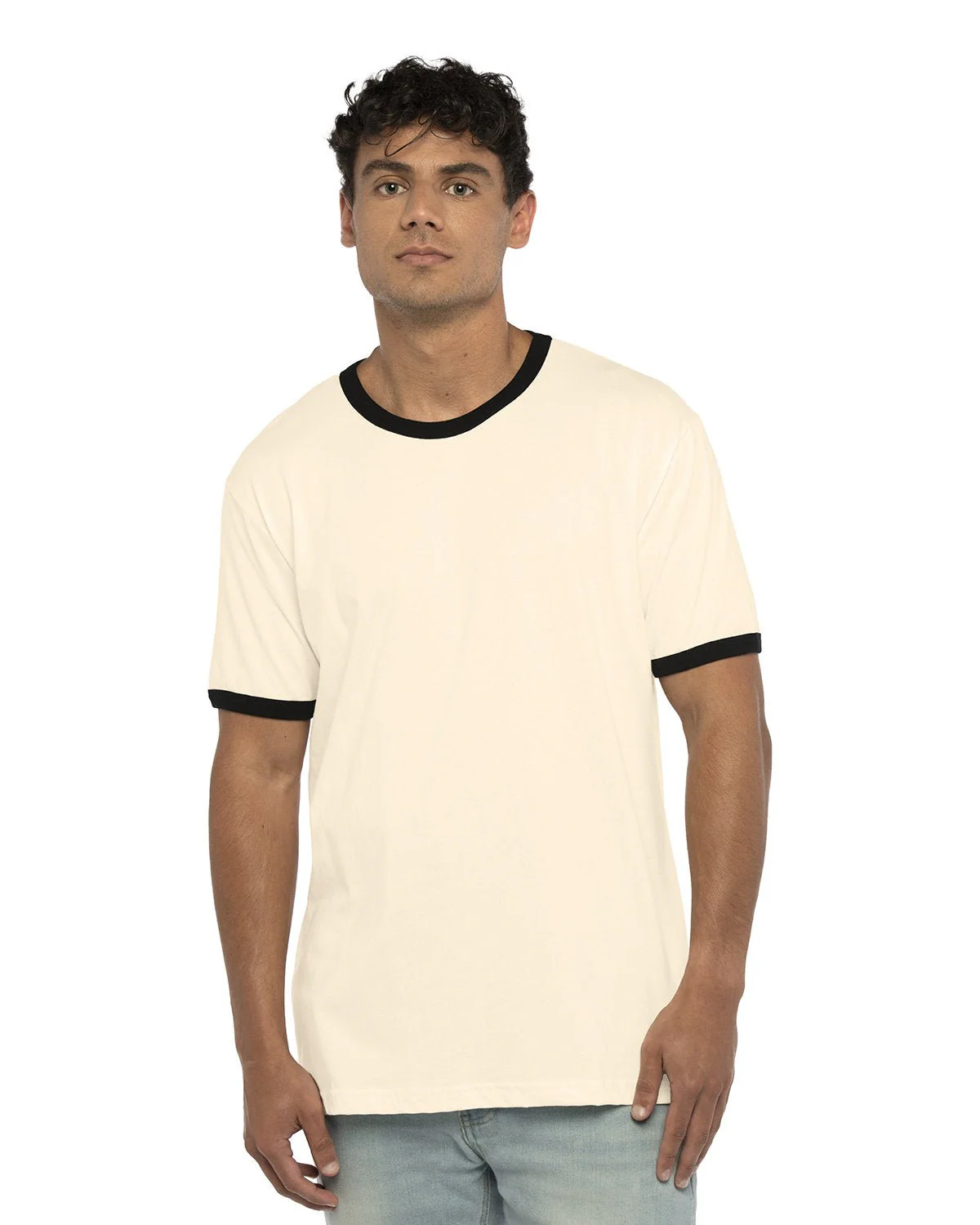 3604-Next Level Apparel-NATURAL/ BLACK - Cheap-Us