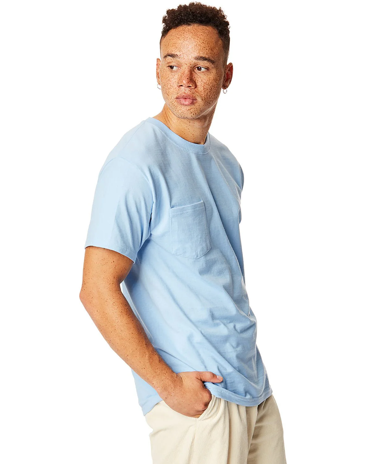 5190P-Hanes-LIGHT BLUE - Cheap-Us