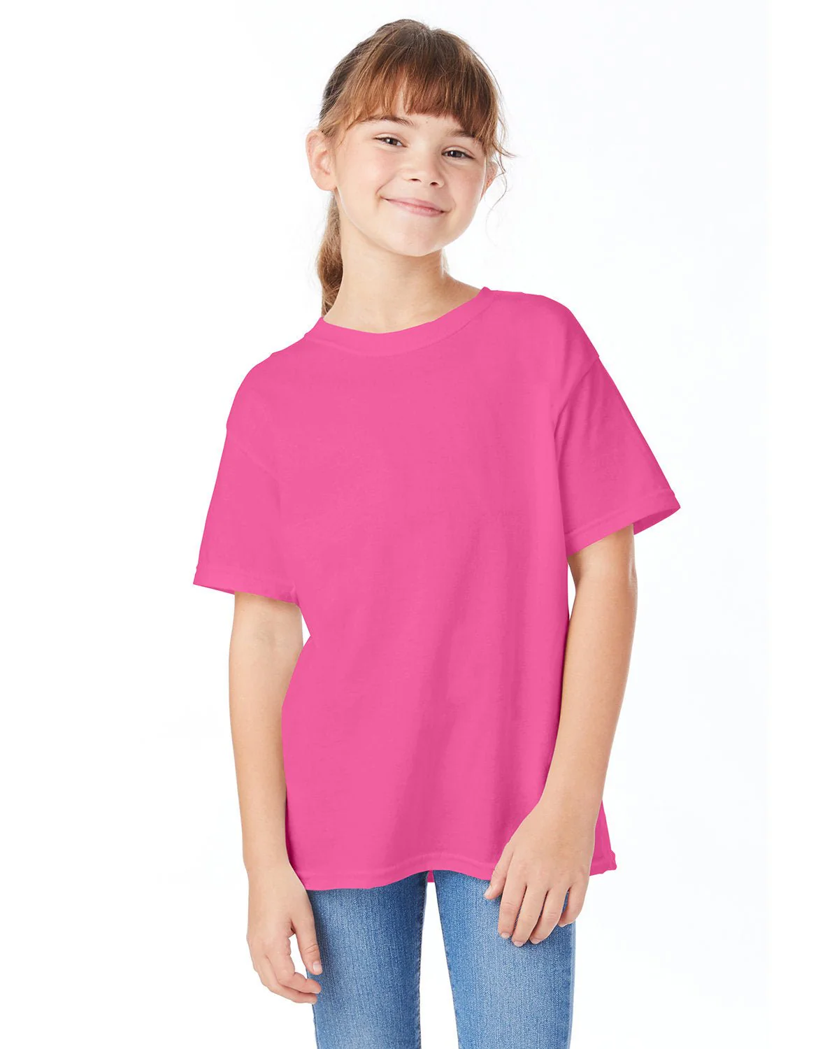 5480-Hanes-WOW PINK - Cheap-Us