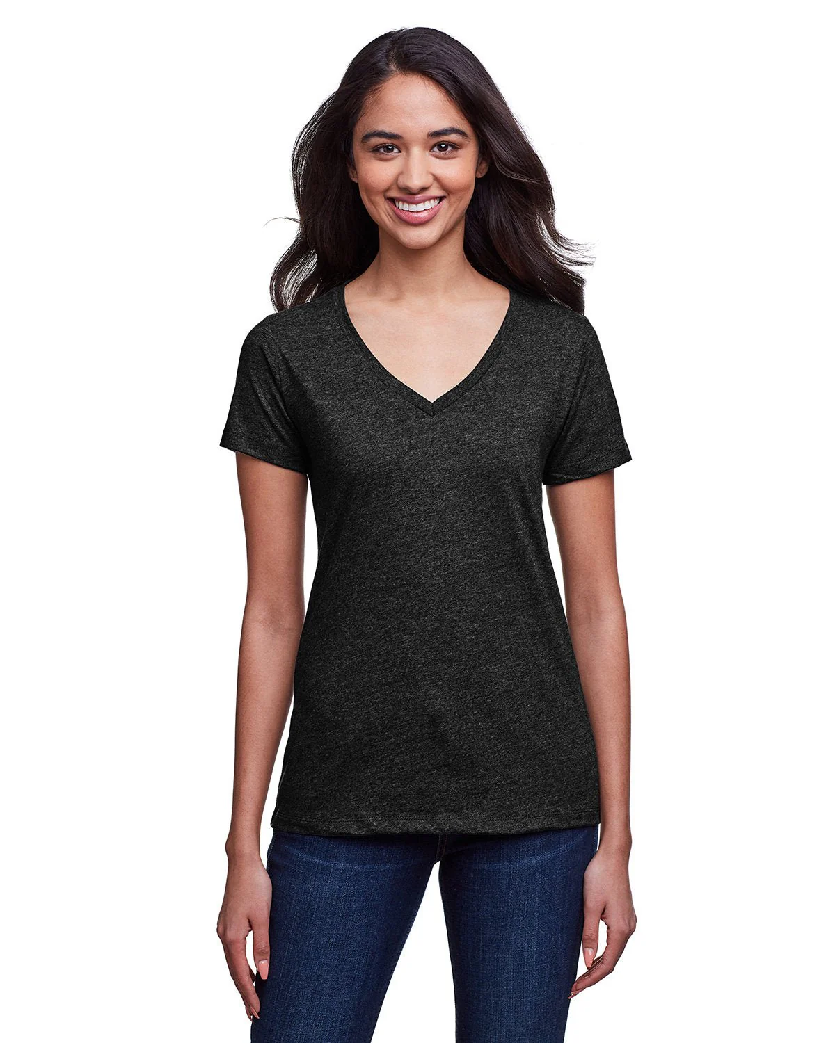 N4240-Next Level Apparel-HEATHER BLACK - Cheap-Us