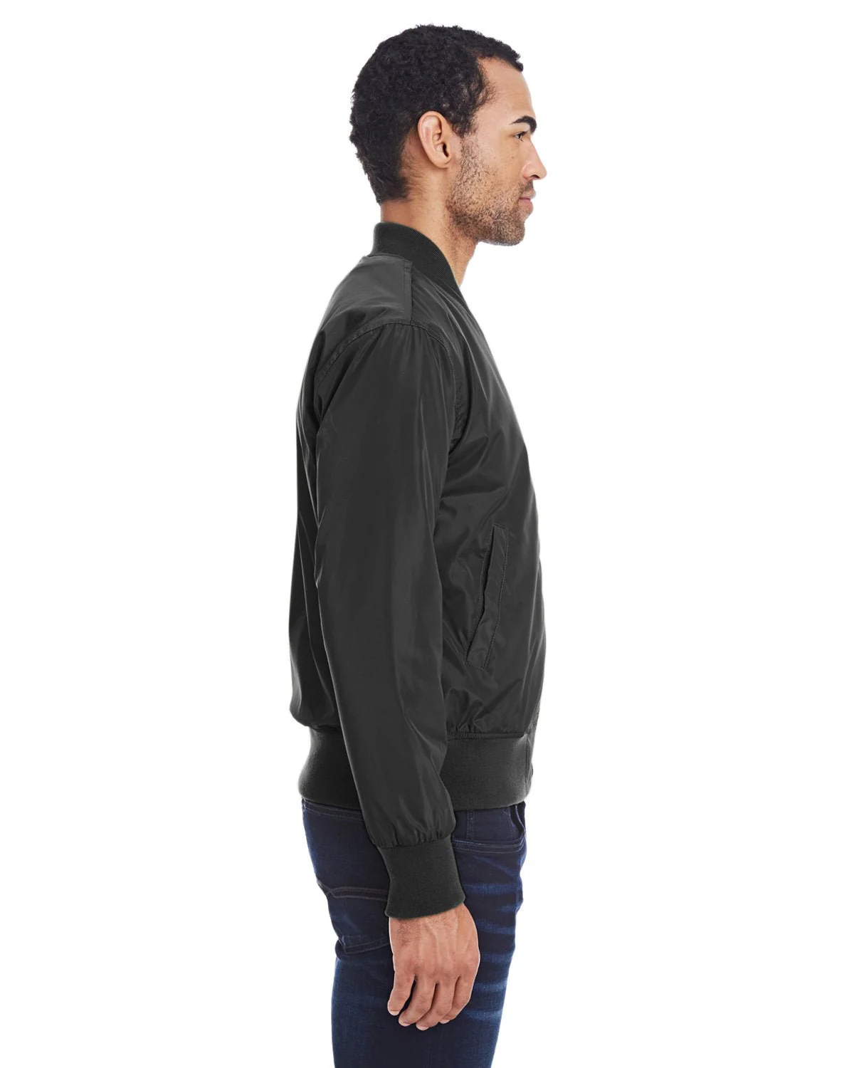 395J-Threadfast Apparel-BLACK - Cheap-Us