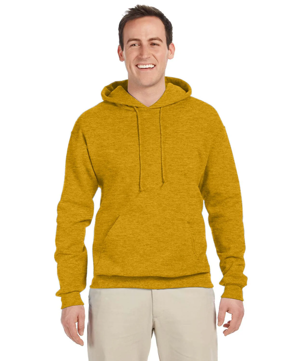 996-Jerzees-MUSTARD HEATHER - Cheap-Us