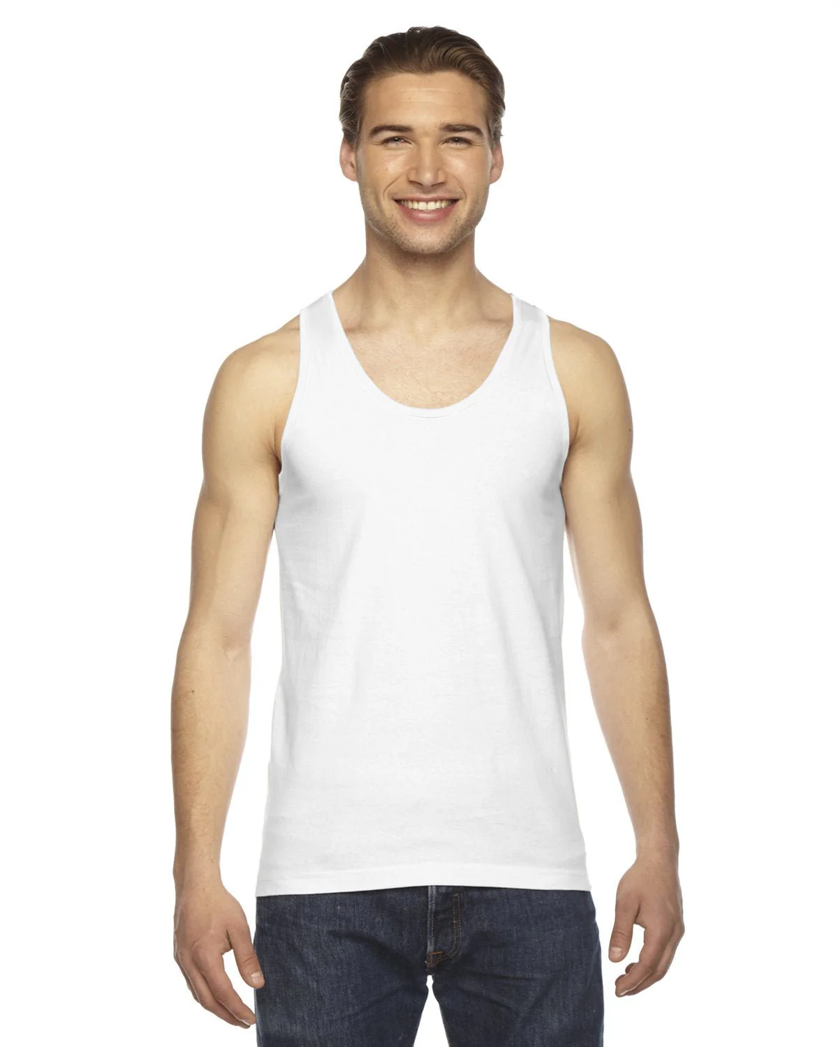 2408-American Apparel-WHITE - Cheap-Us