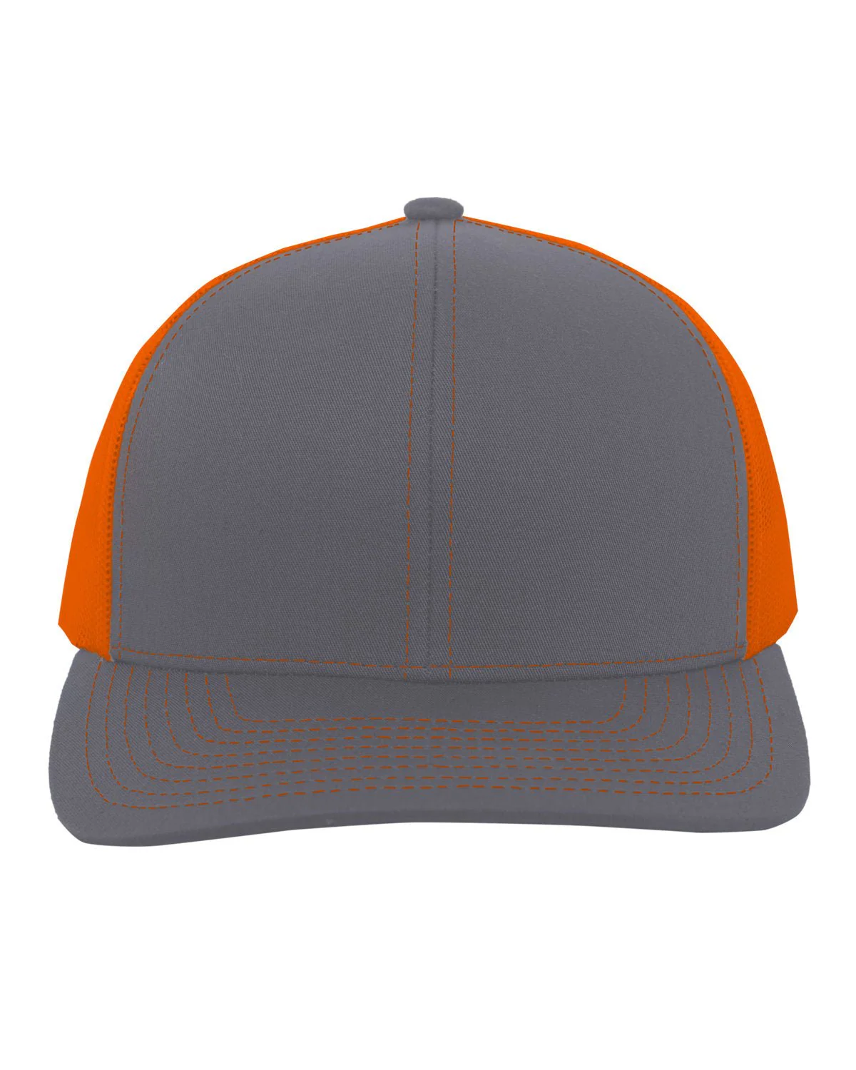 104C-Pacific Headwear-GRAPHITE/ N ORNG - Cheap-Us