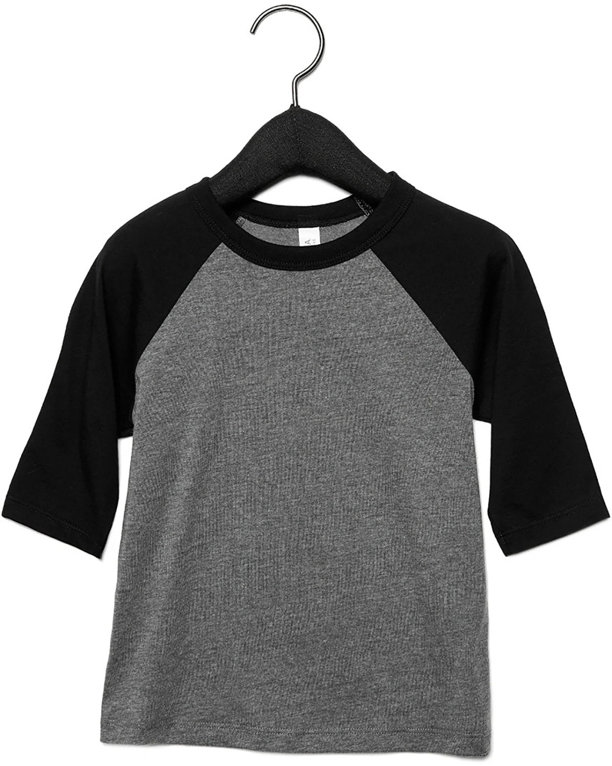 3200T-Bella + Canvas-DEEP HTHR/ BLACK - Cheap-Us