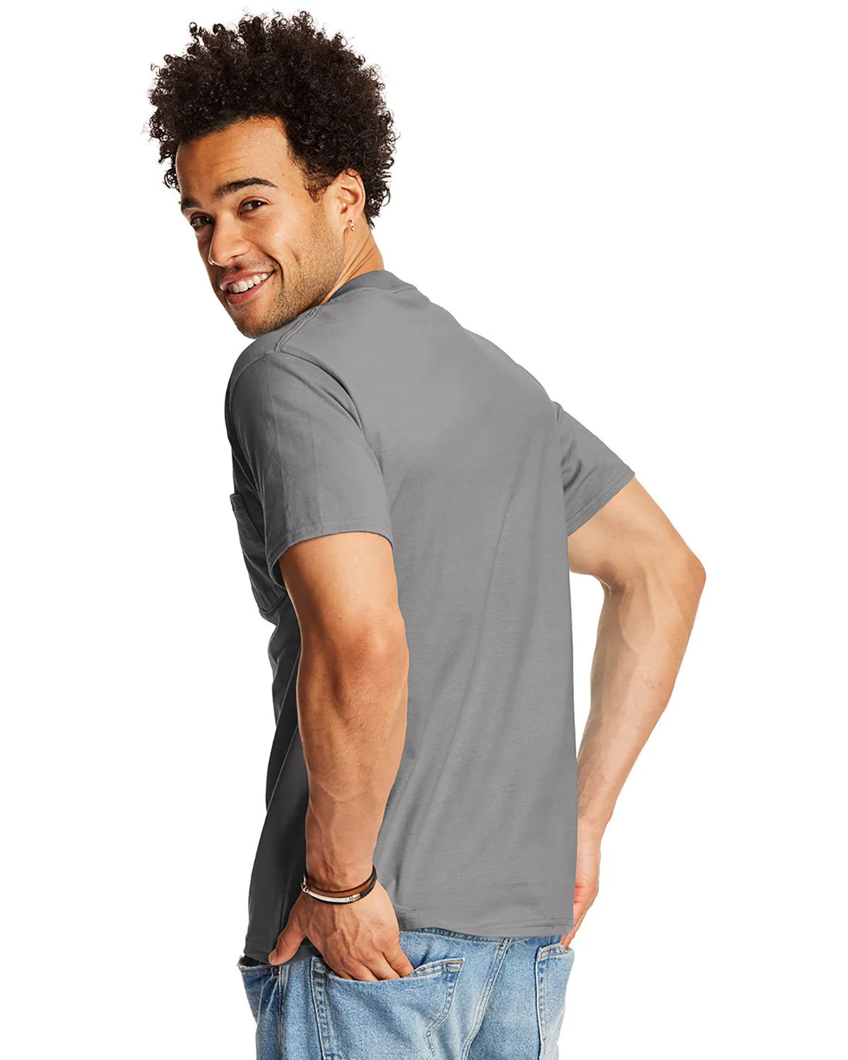 5190P-Hanes-SMOKE GRAY - Cheap-Us
