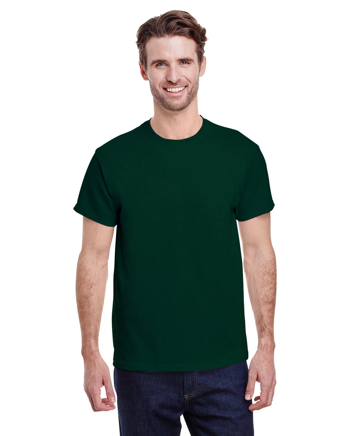 G500-Gildan-FOREST GREEN - Cheap-Us
