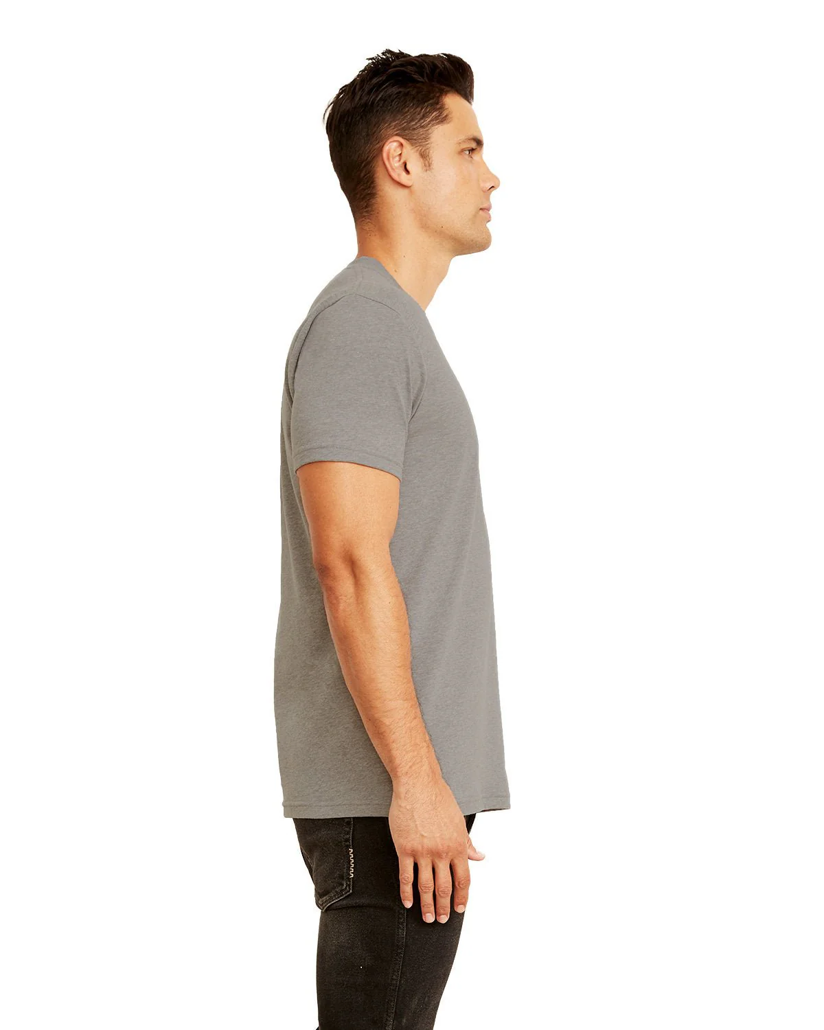 6410-Next Level Apparel-DK HEATHER GRAY - Cheap-Us