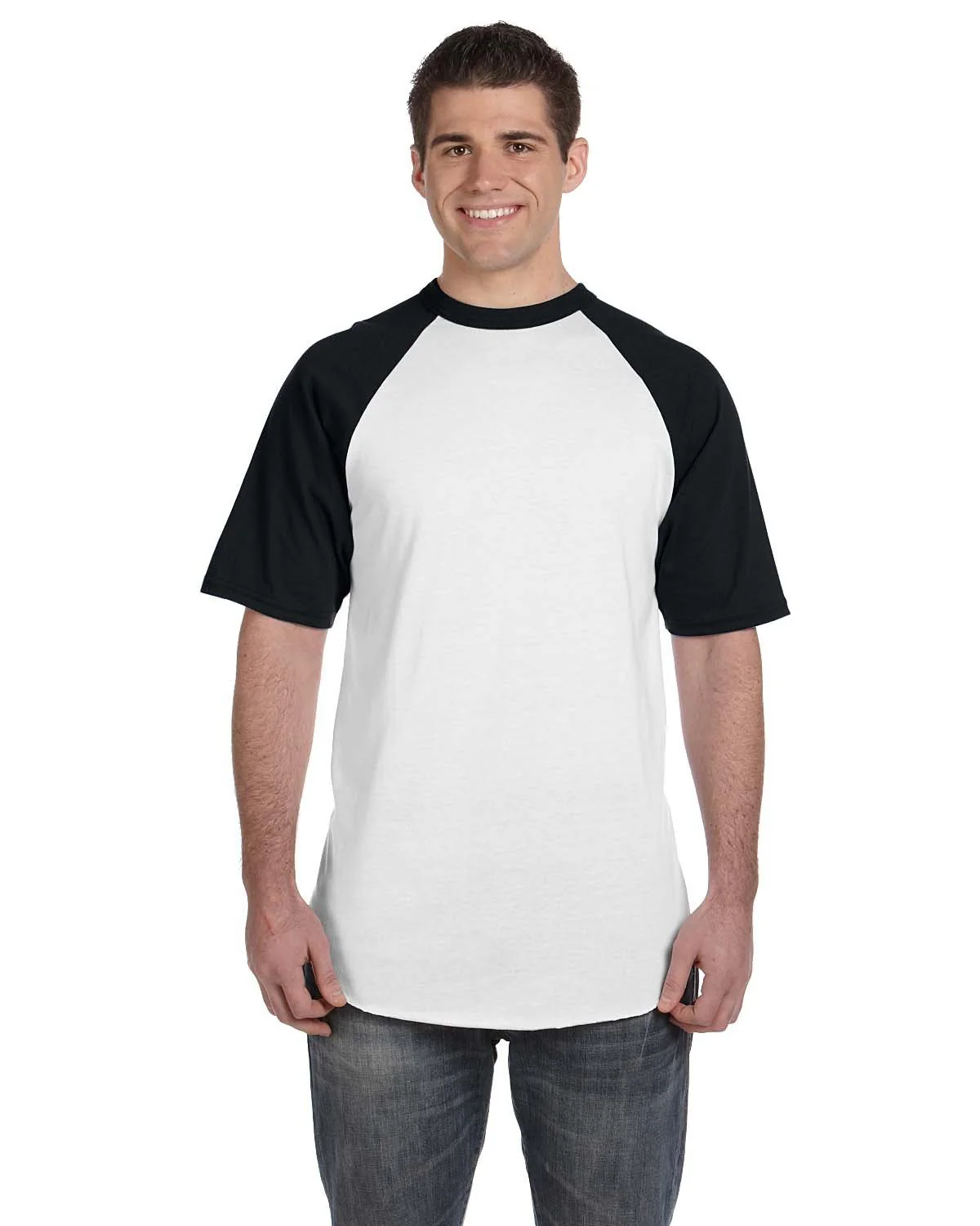 423-Augusta Sportswear-WHITE/ BLACK - Cheap-Us