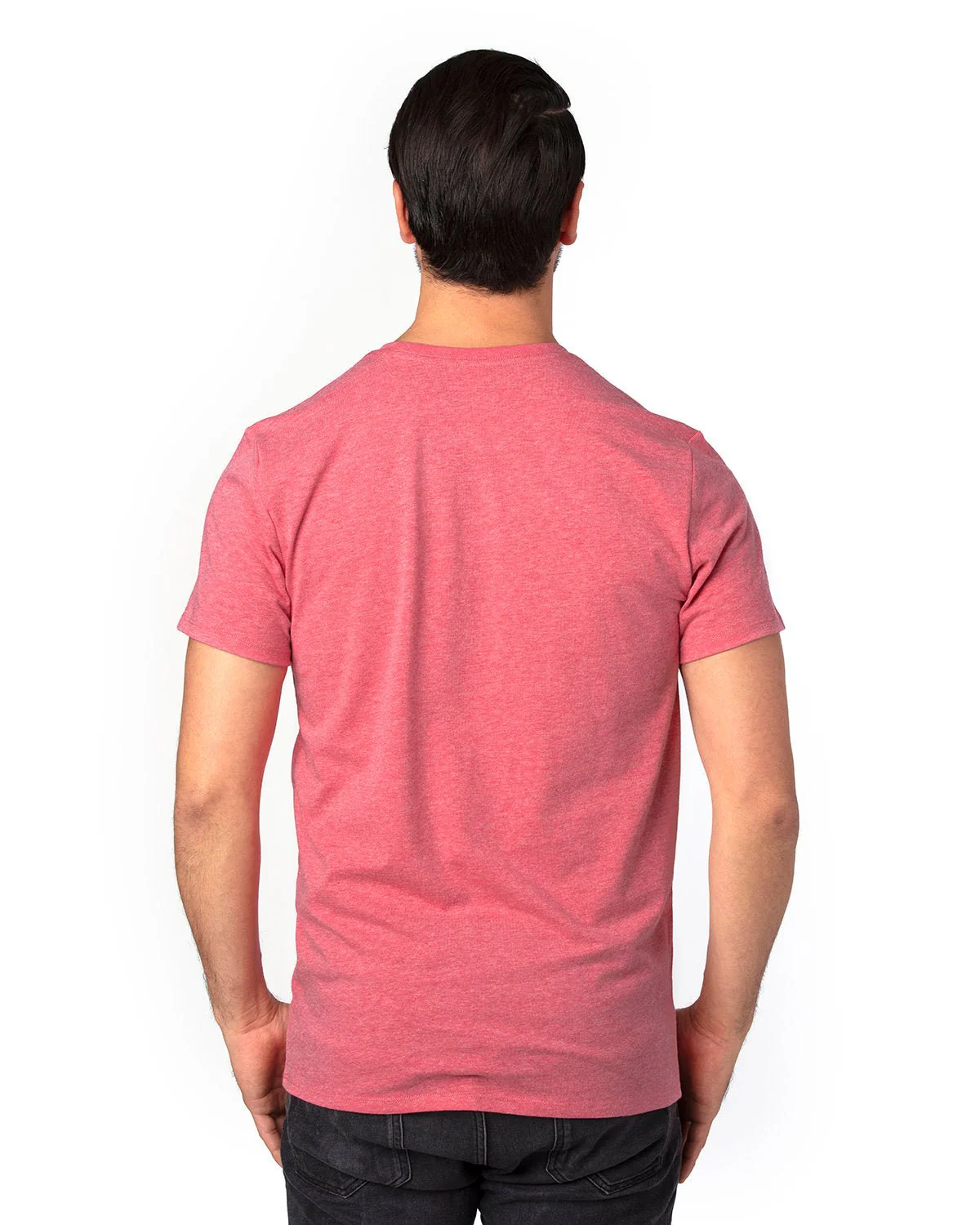 100A-Threadfast Apparel-RED HEATHER - Cheap-Us