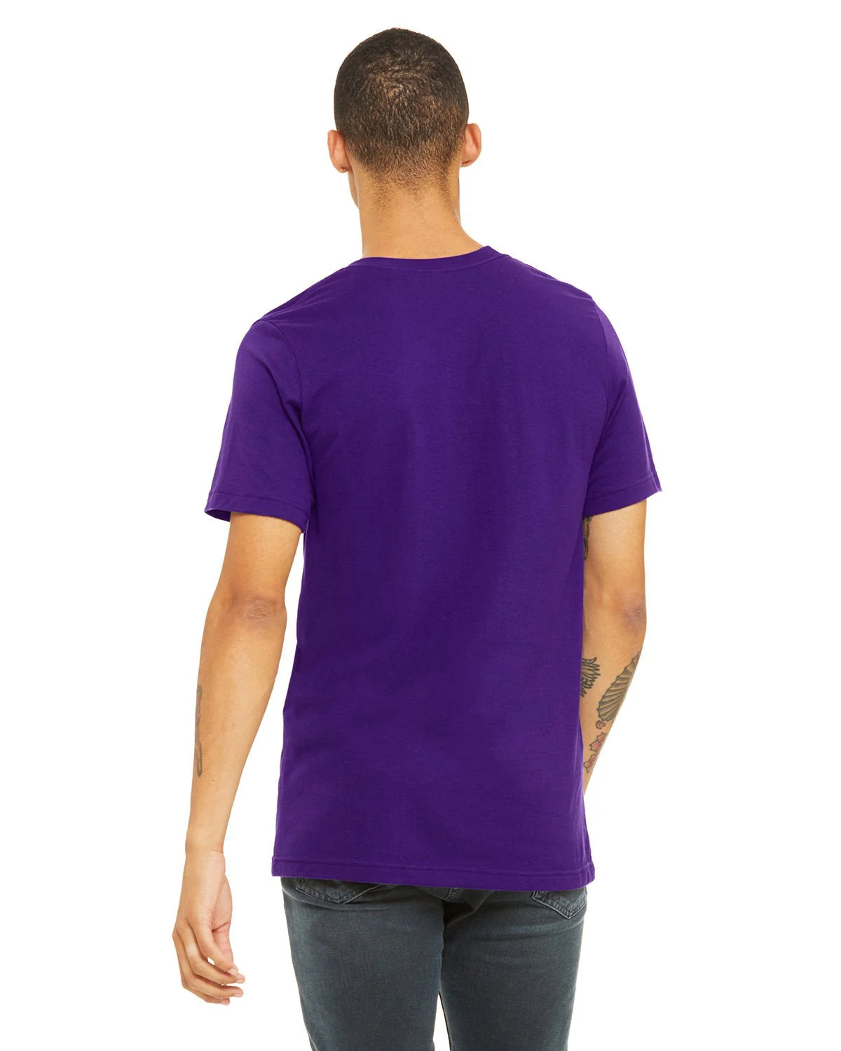 3001C-Bella + Canvas-TEAM PURPLE - Cheap-Us