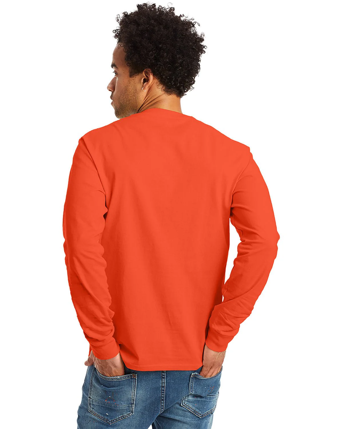 5586-Hanes-ORANGE - Cheap-Us
