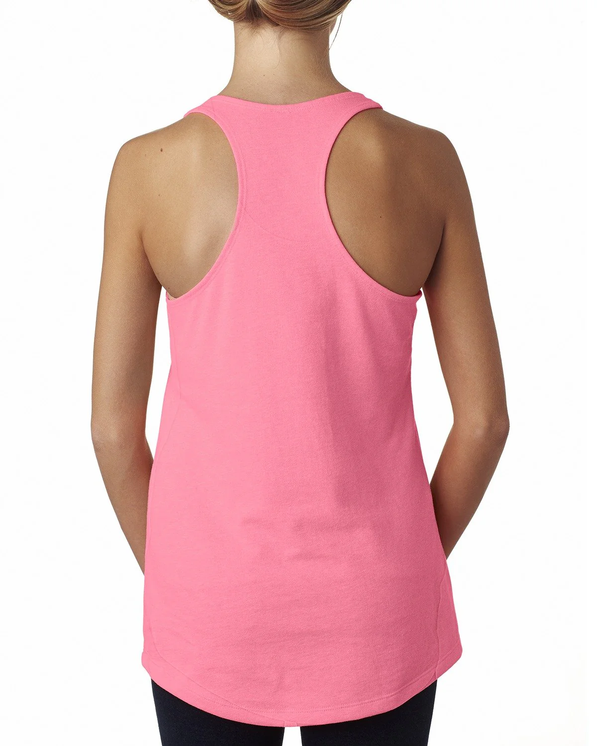 6933-Next Level Apparel-NEON HTHR PINK - Cheap-Us