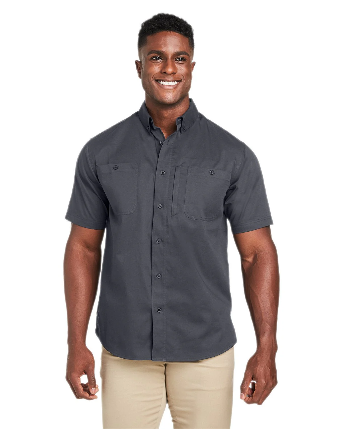 M585-Harriton-DARK CHARCOAL - Cheap-Us