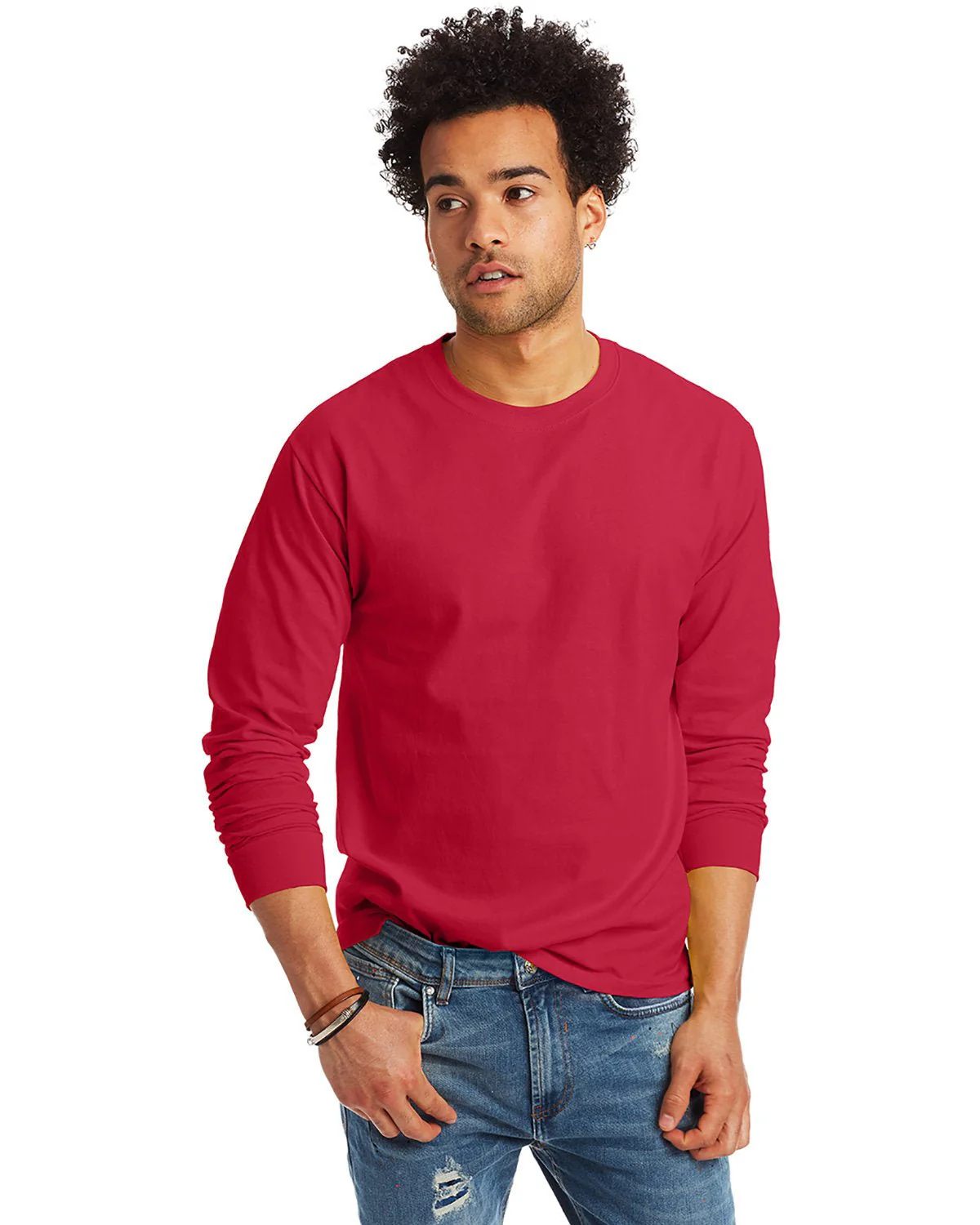 5586-Hanes-DEEP RED - Cheap-Us