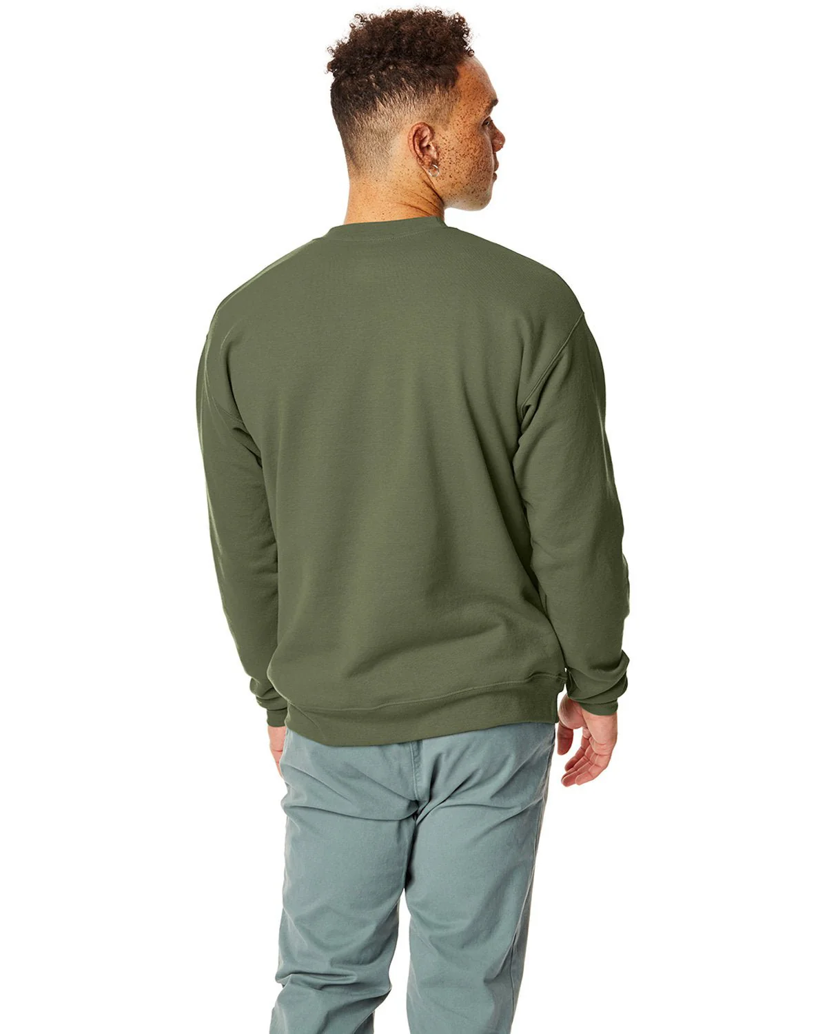 P1607-Hanes-FATIGUE GREEN - Cheap-Us