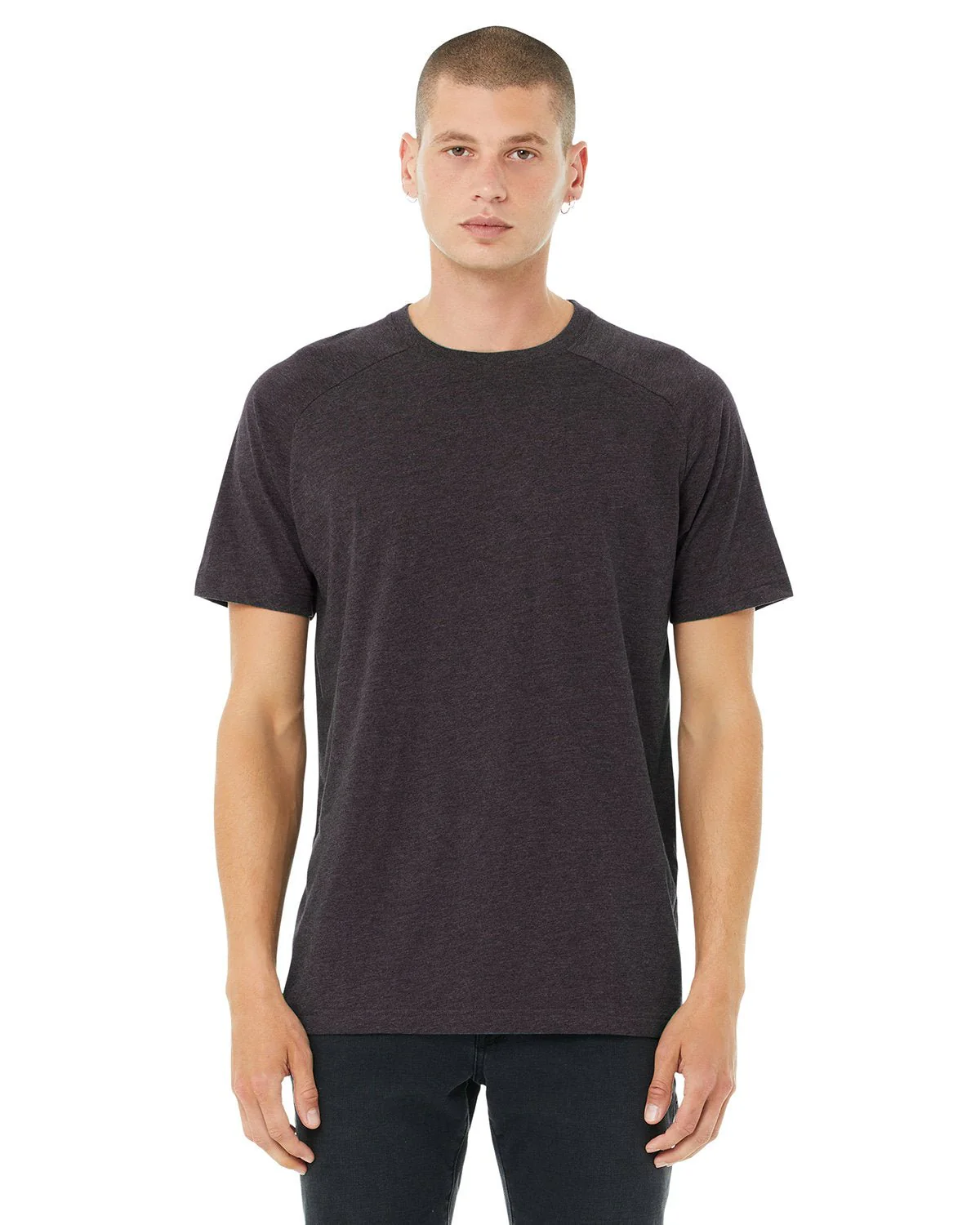 3201-Bella + Canvas-DARK GRY HEATHER - Cheap-Us